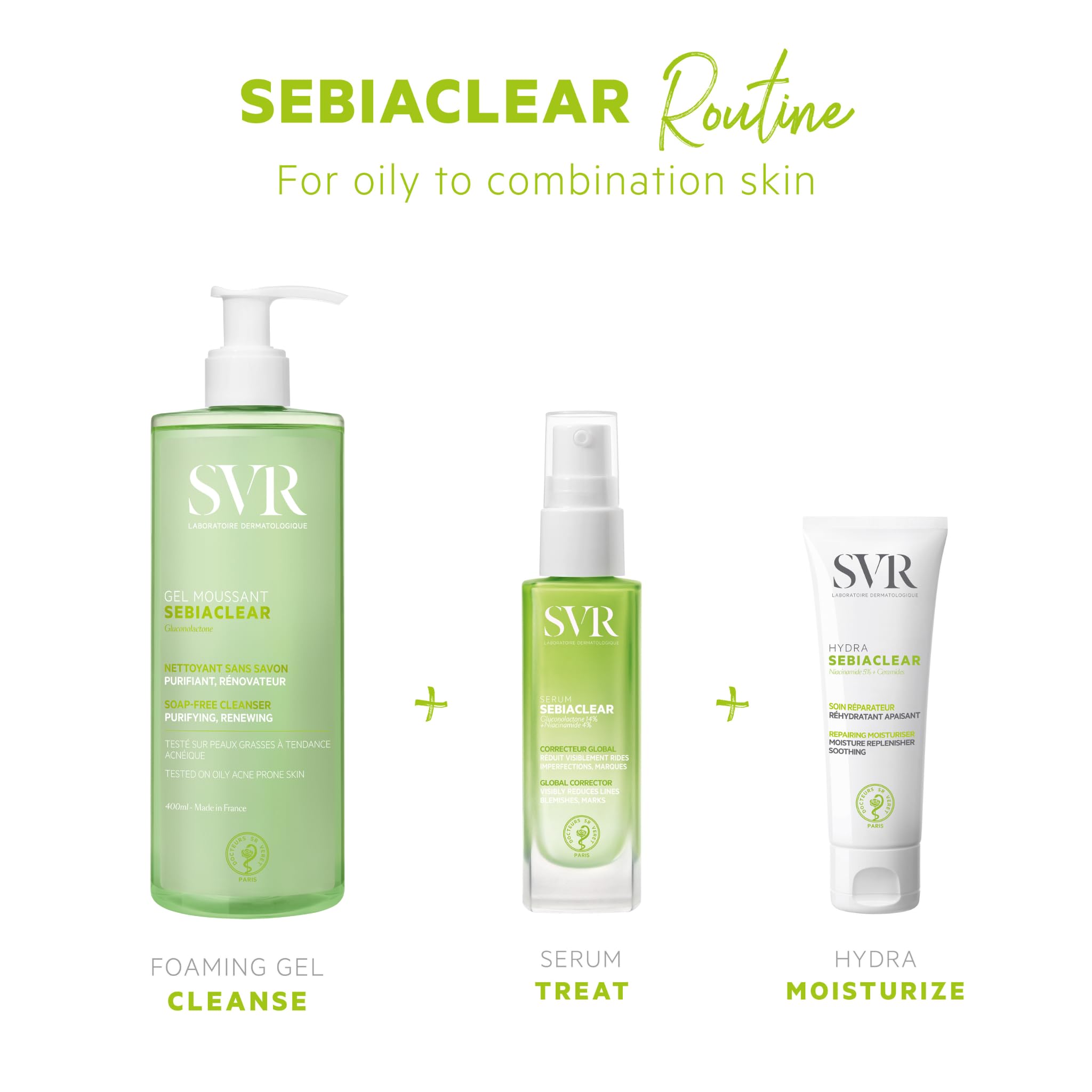 SVR Sebiaclear serum after 7 days hints at clearer skin and reduced residual marks.