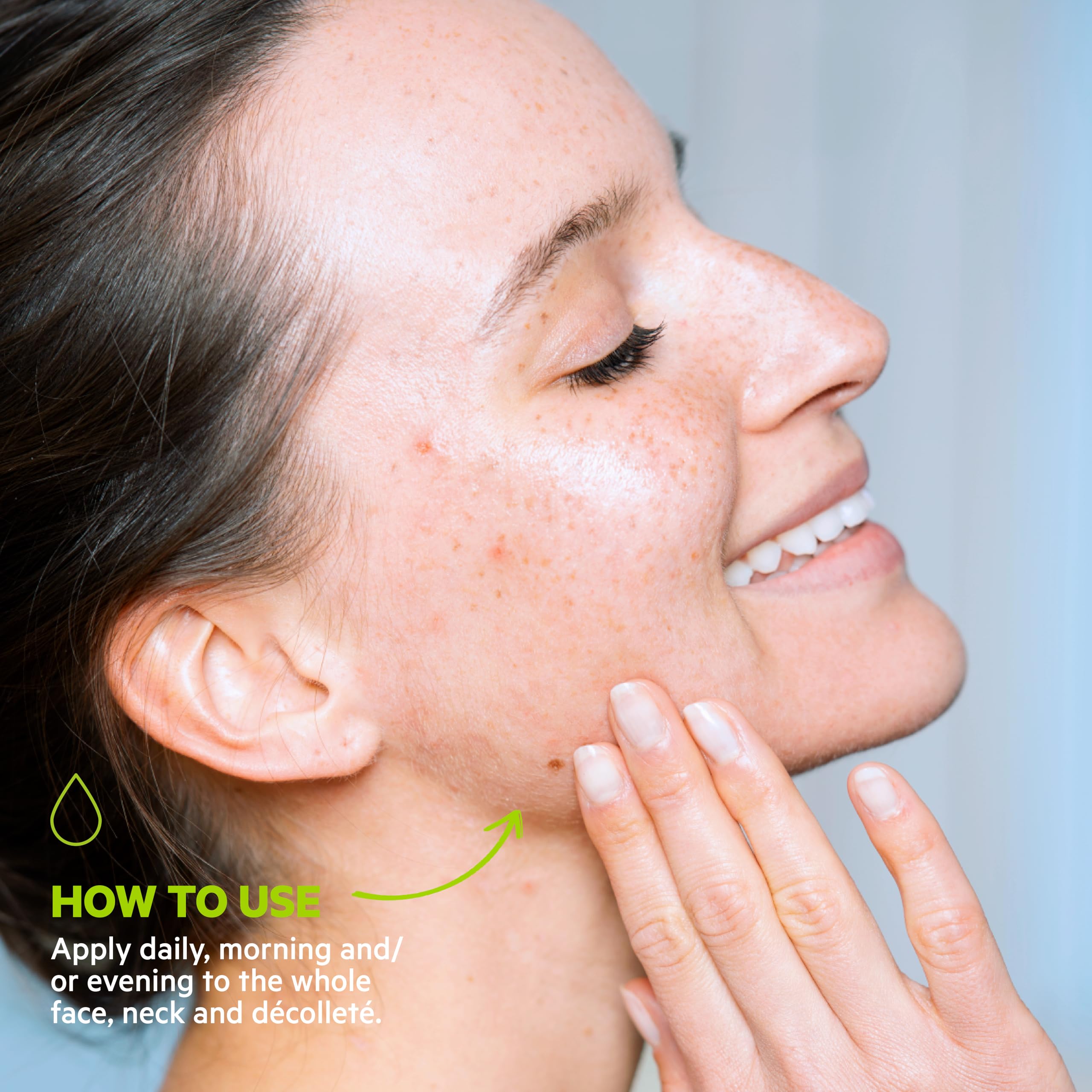 SVR Sebiaclear serum dispense pump enables precise blemish-prone skin application.