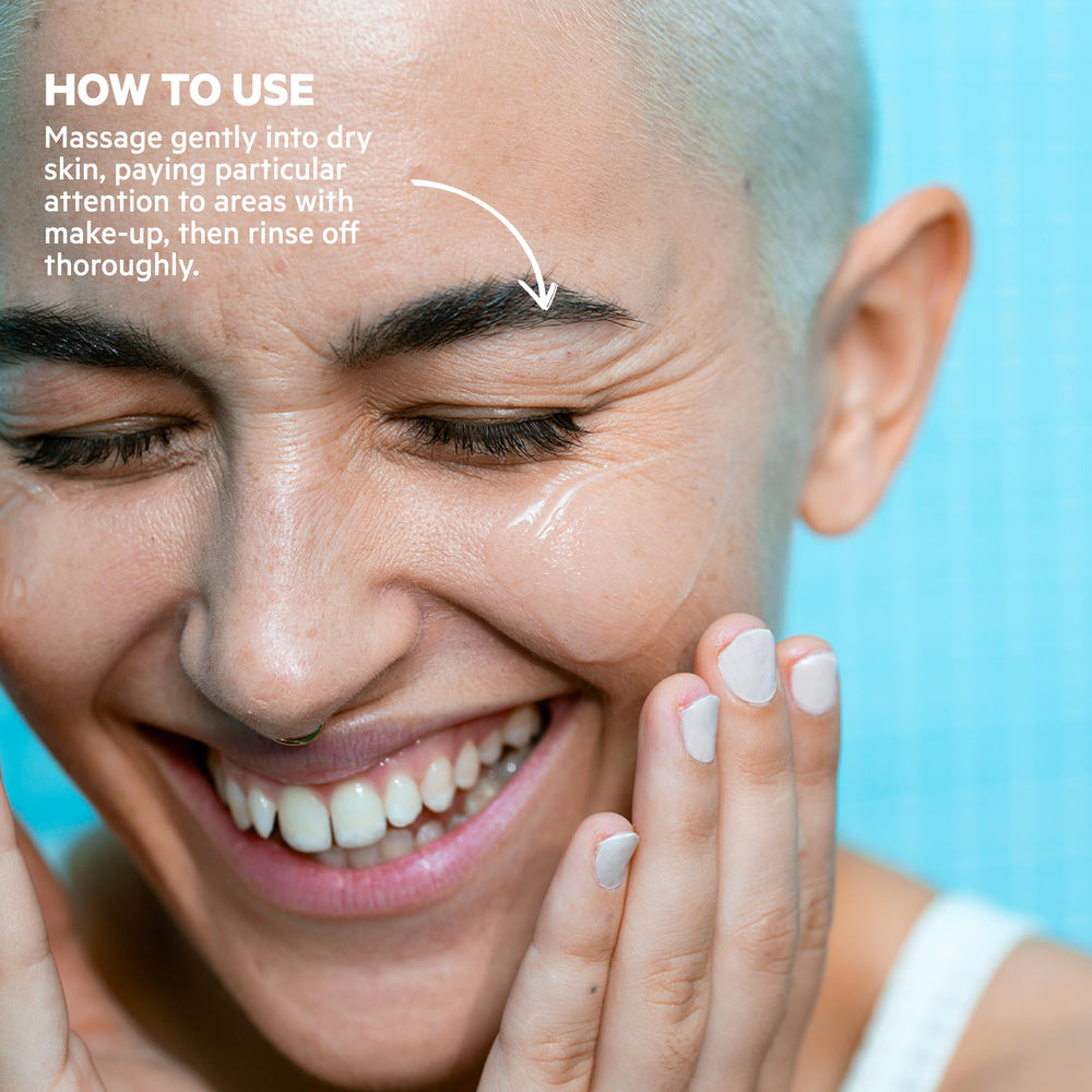 Shea butter and coconut oil ingredients in SVR Sensifine balm for nourishing cleansing