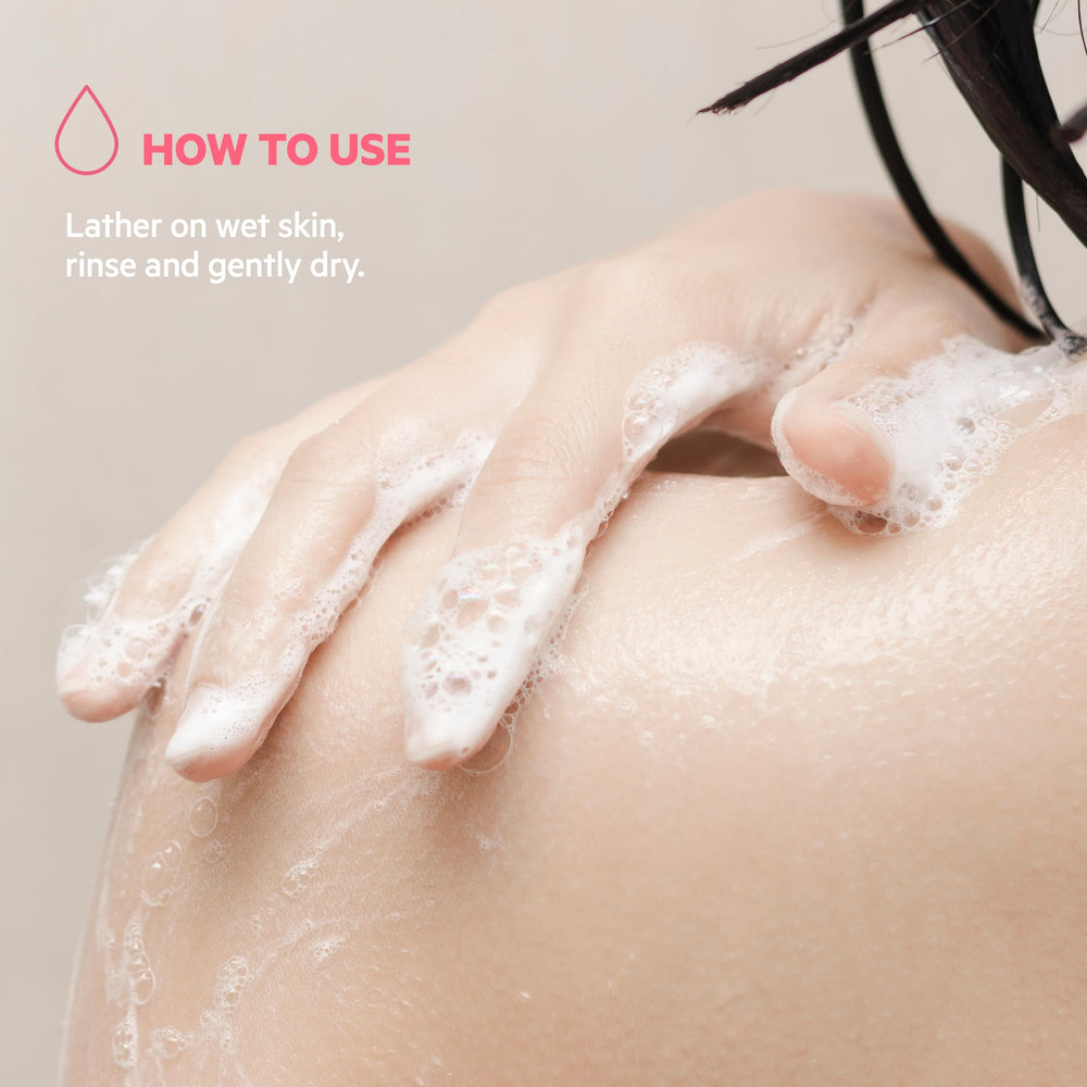 SVR Topialyse cleansing balm creamy texture on skin.