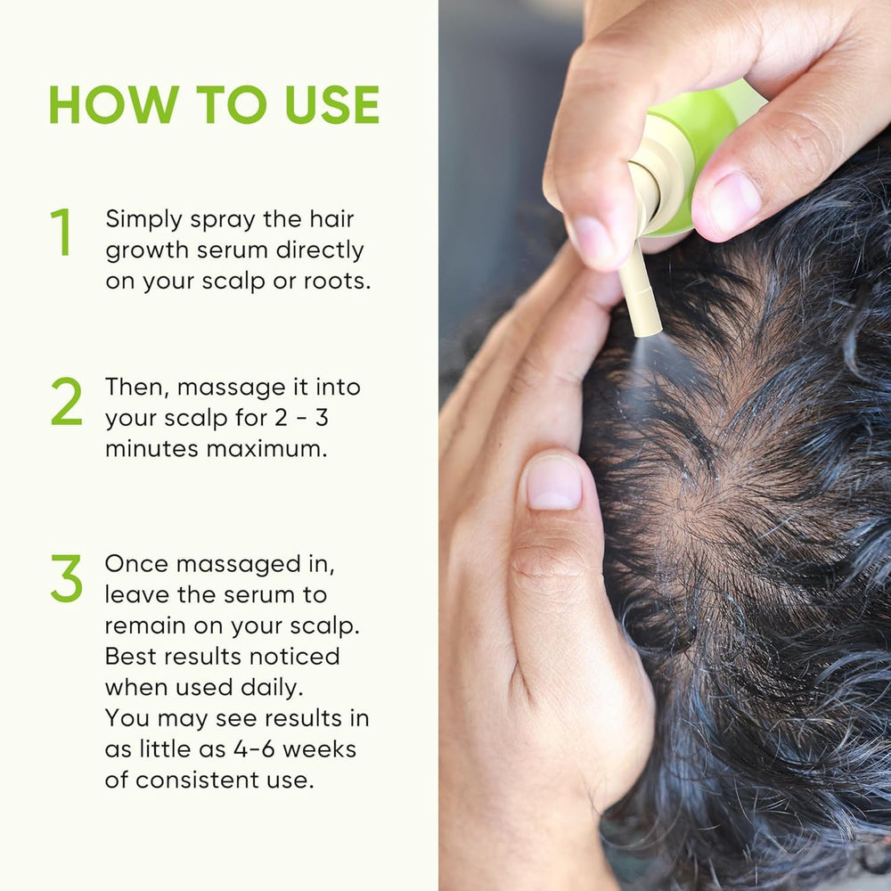 Svvimer daily-application-spray shows quick mist and convenient scalp treatment