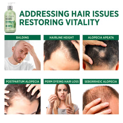 Svvimer Rosemary shampoo closeup of mint leaves implies cooling, moisturizing experience