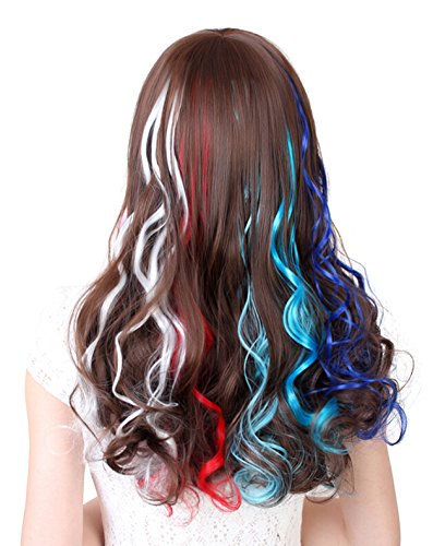SWACC wear-in-hair image demonstrates quick party-ready shine without commitment.
