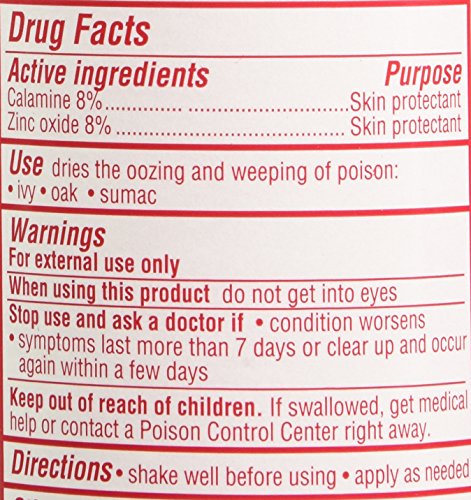 Swan Calamine Lotion provides temporary itch relief during outdoor activities.