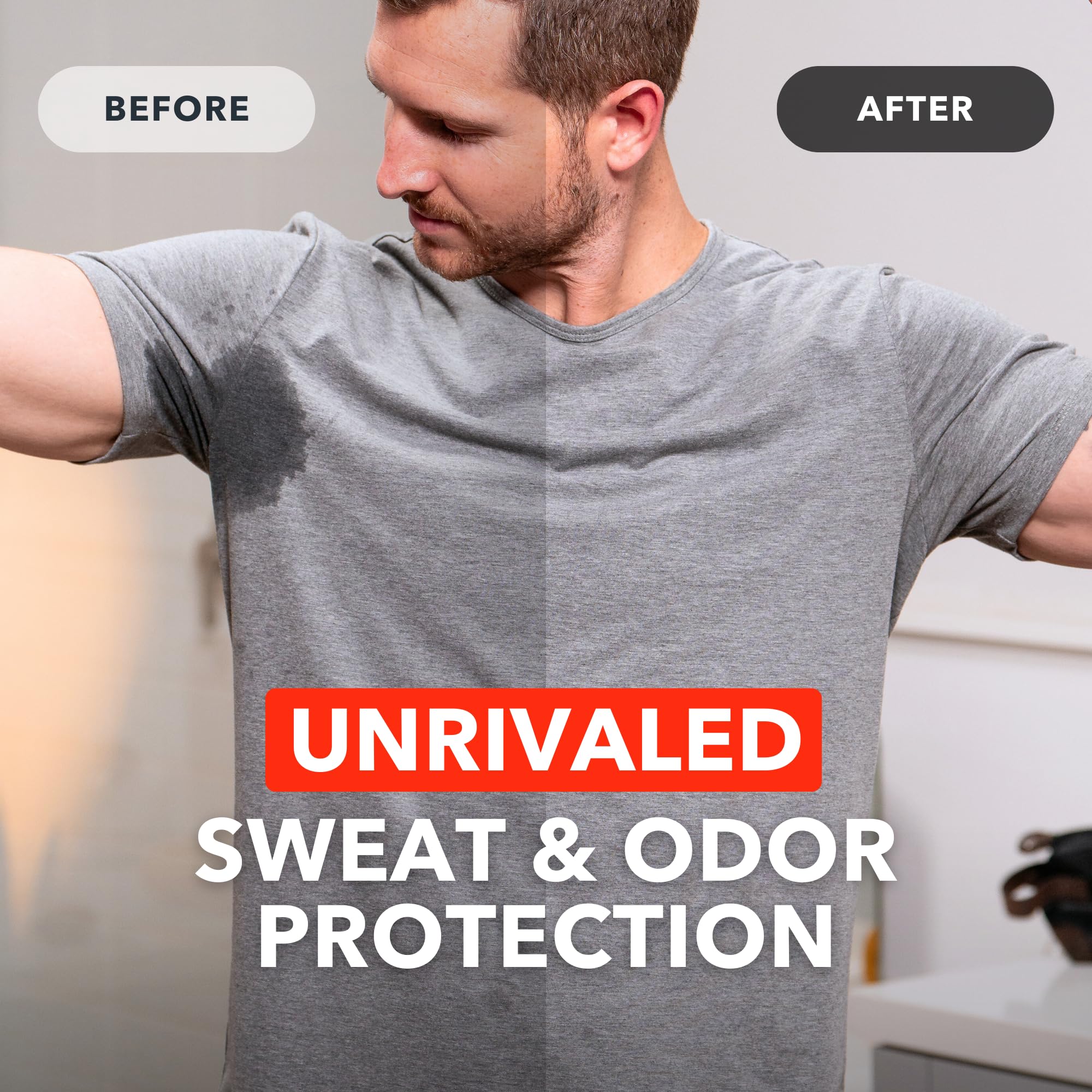 SweatBlock wipes-individually-wrapped convenient packaging for travel and gym.