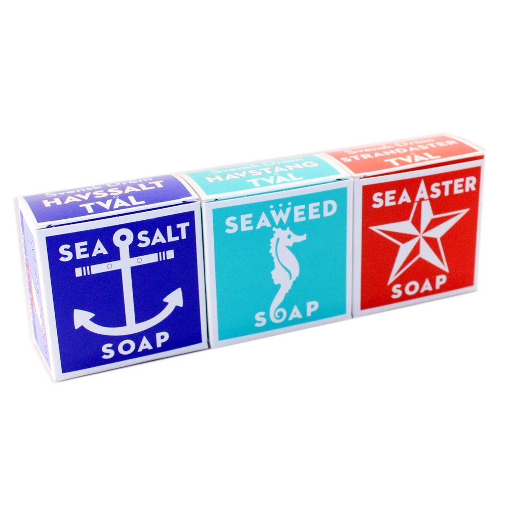 Swedish Dream Sea Aster soap bar provides gentle botanical cleanse for everyday use.