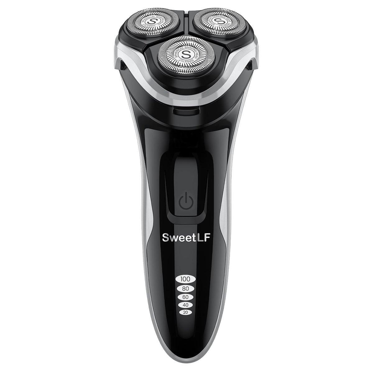 SweetLF electric razor 4D head close-up for precise contour shaving.