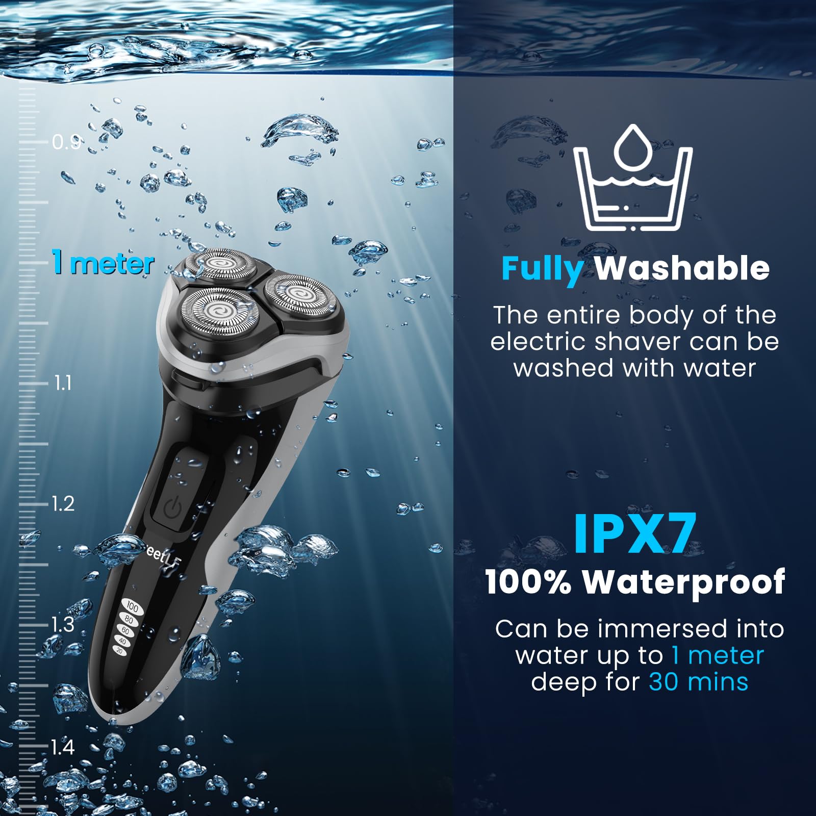 SweetLF cordless travel use shows compact design for on-the-go grooming