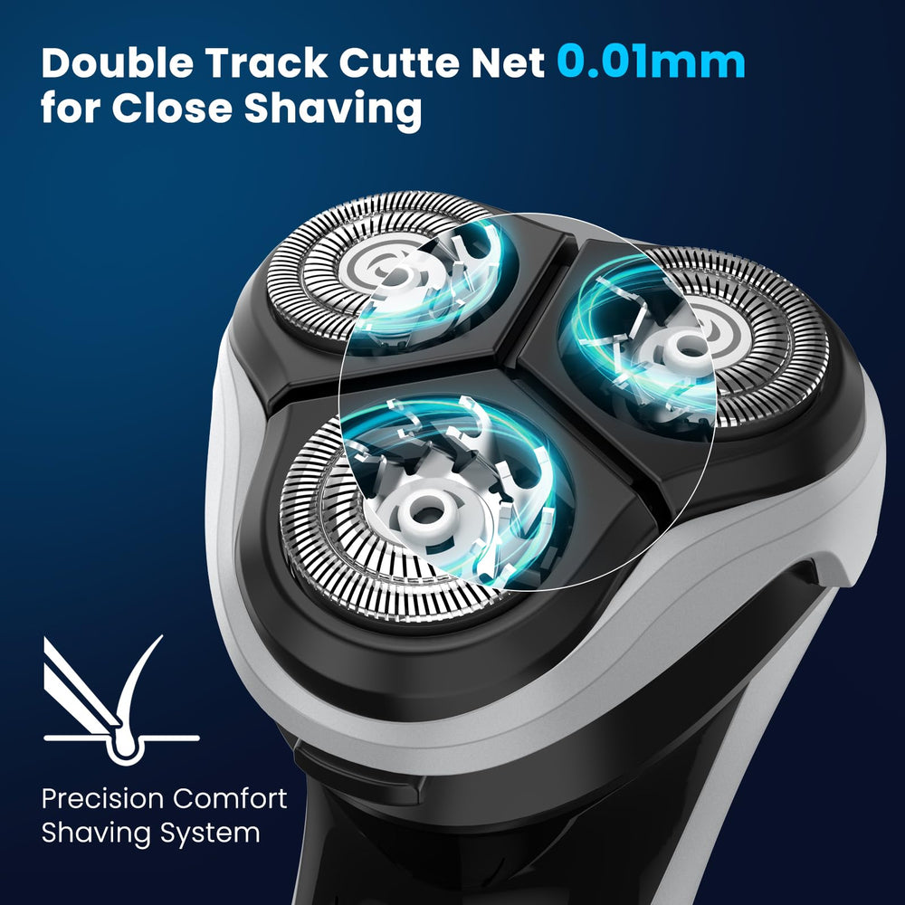 SweetLF electric razor wet-dry use enables easy rinsing and versatile grooming