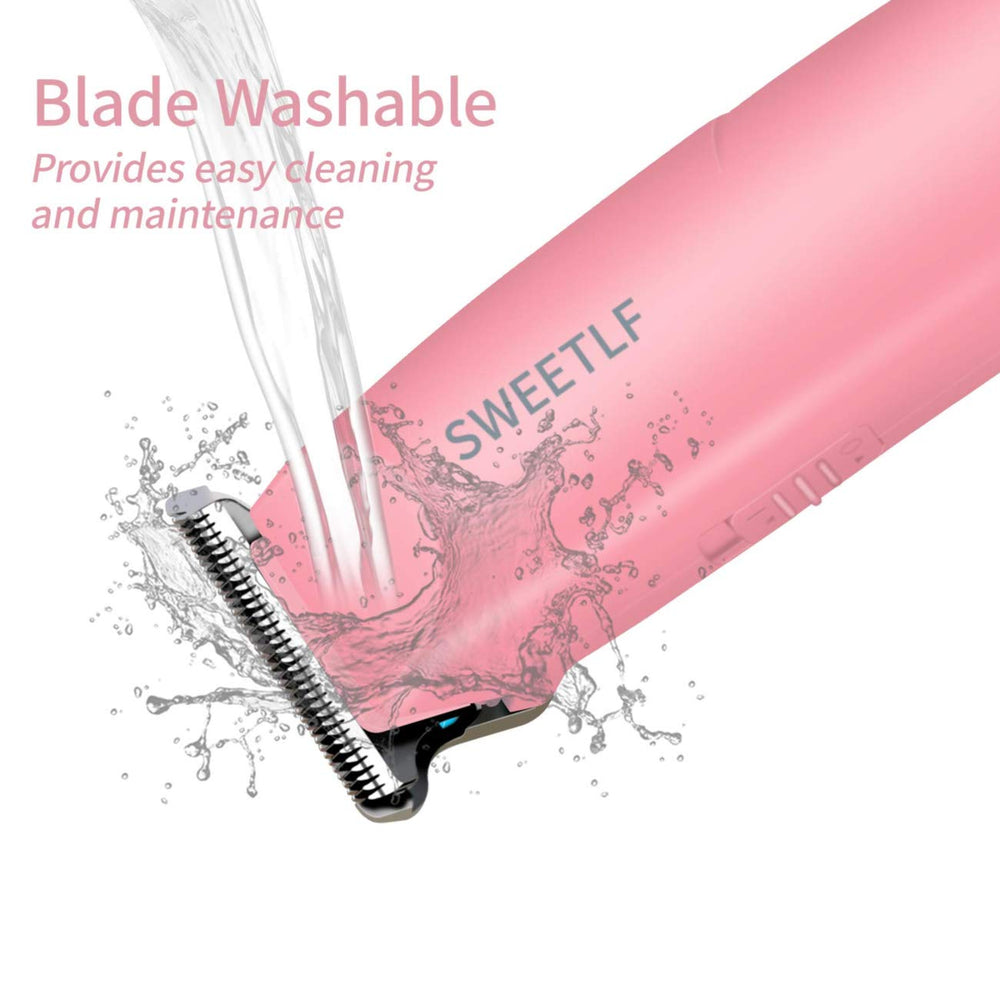 SweetLF clippers in hand show comfortable grip for precise cuts