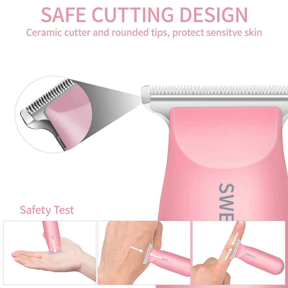 SweetLF blade is washable, easy cleaning after trims