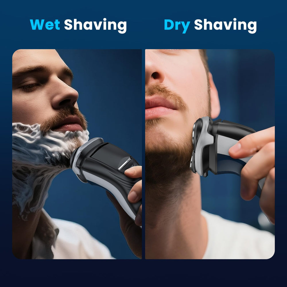 SweetLF razor box contents including cleaning brush and charging cable