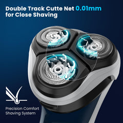 SweetLF razor demonstrates pop-up trimmer for precise edging around edges