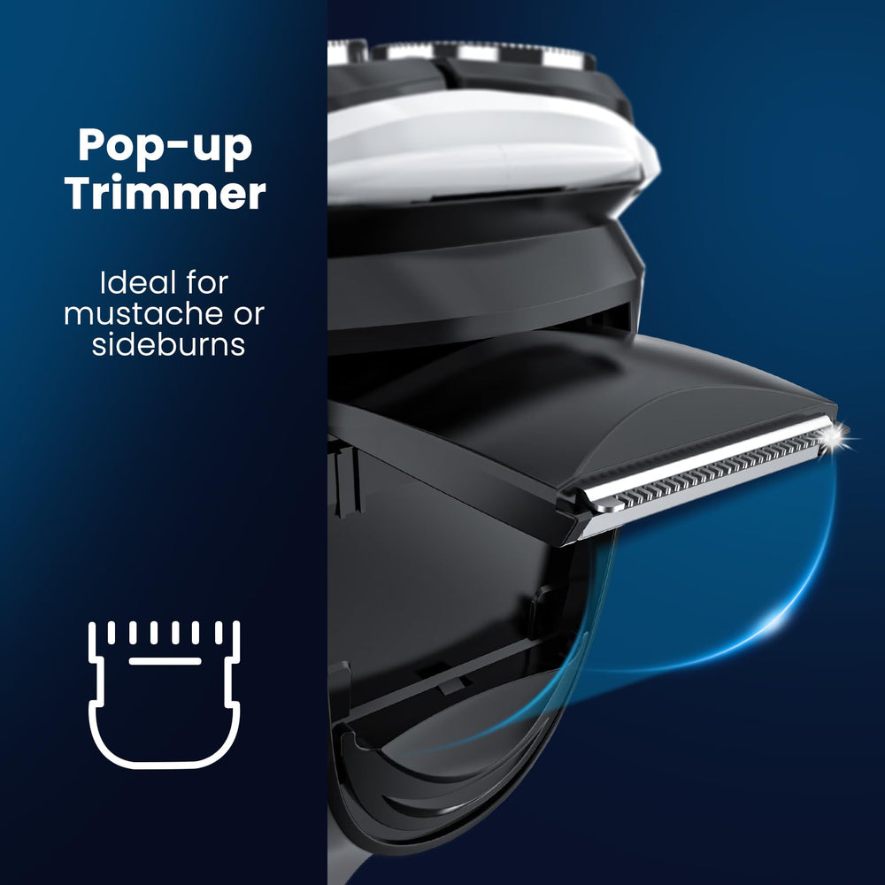 SweetLF quiet motor under 60 dB delivers a calm shaving experience