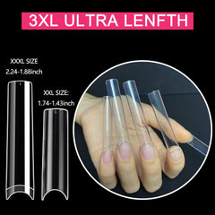 SWETIDY ABS durable nail tips bend easily without marks for long wear