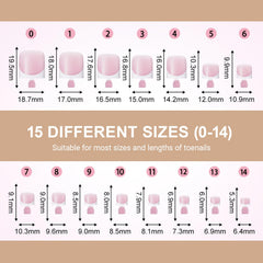 SWETIDY toe nails open-toe wear enhance sandals and flip-flops