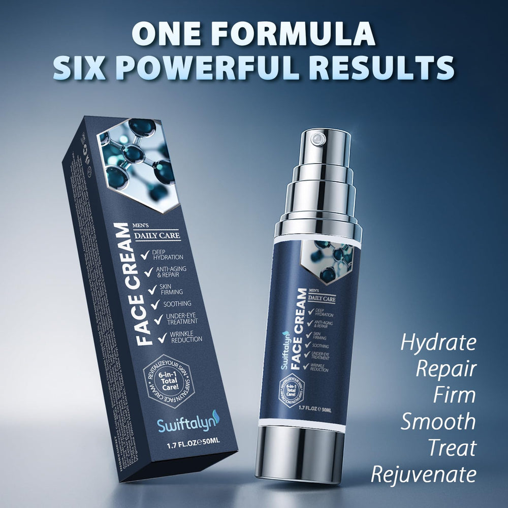 Radiance-focused shot of retinol and grape leaf in Swiftalyn 6-in-1.