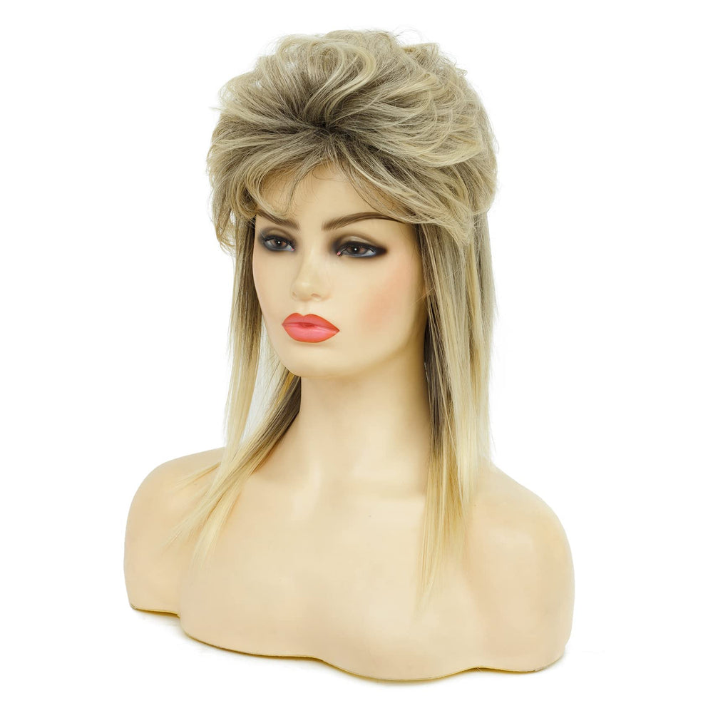 Swiking Mullet Wigs soft heat-resistant fiber for longer wear.