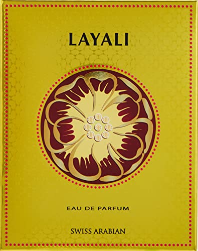 Swiss Arabian Layali heart notes of ylang-ylang and rose create a romantic signature