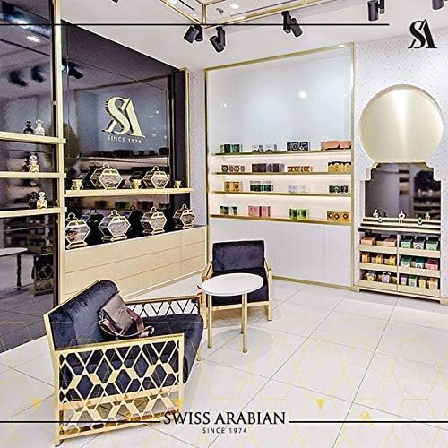 Swiss Arabian Rasheeqa handcrafted perfume oil highlights artisanal craftsmanship.