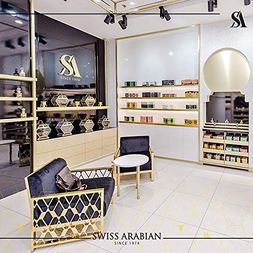 Swiss Arabian Yulali sandalwood vanilla amber base for lasting warmth.