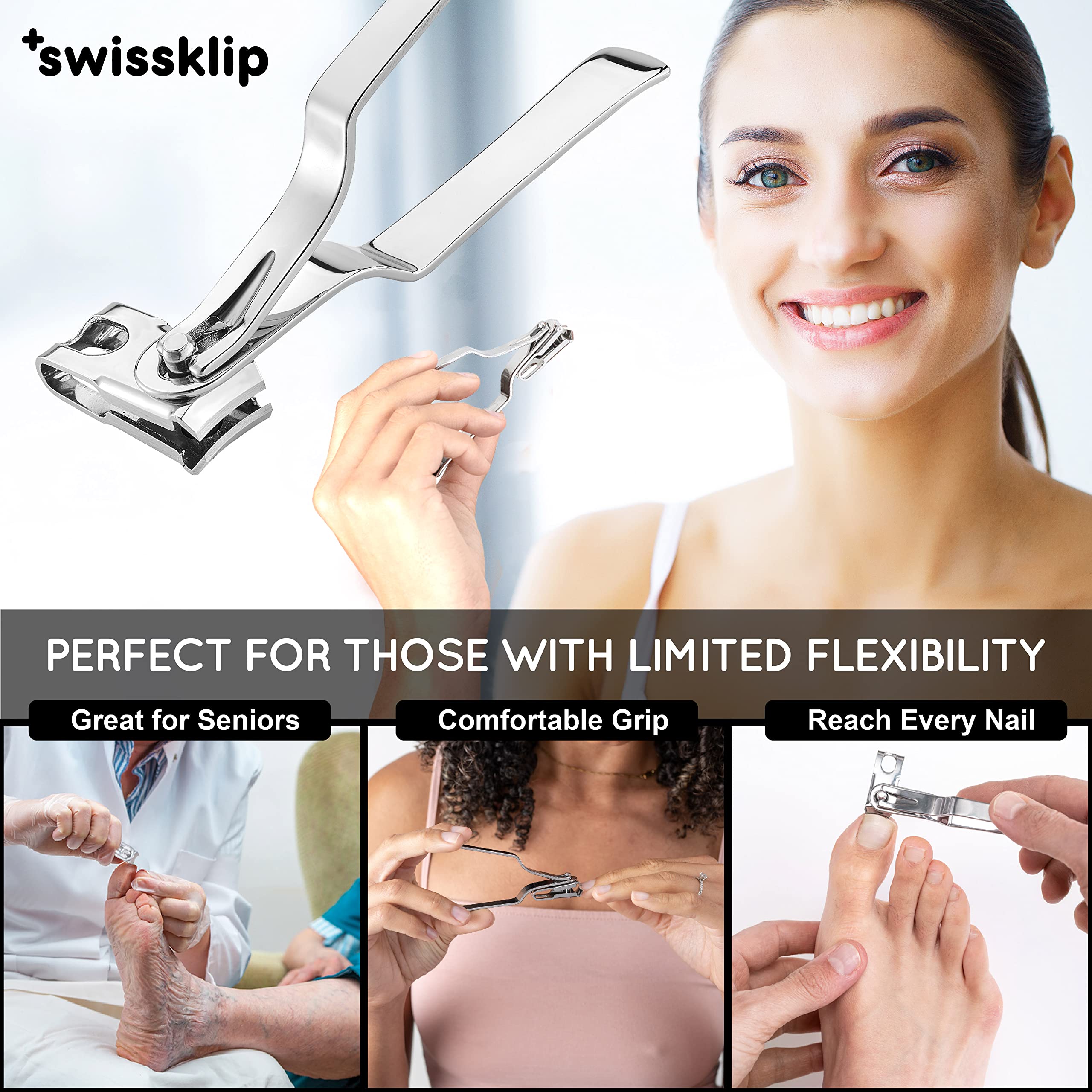 Swissker gift-ready nail clippers suitable for thoughtful grooming gifts.