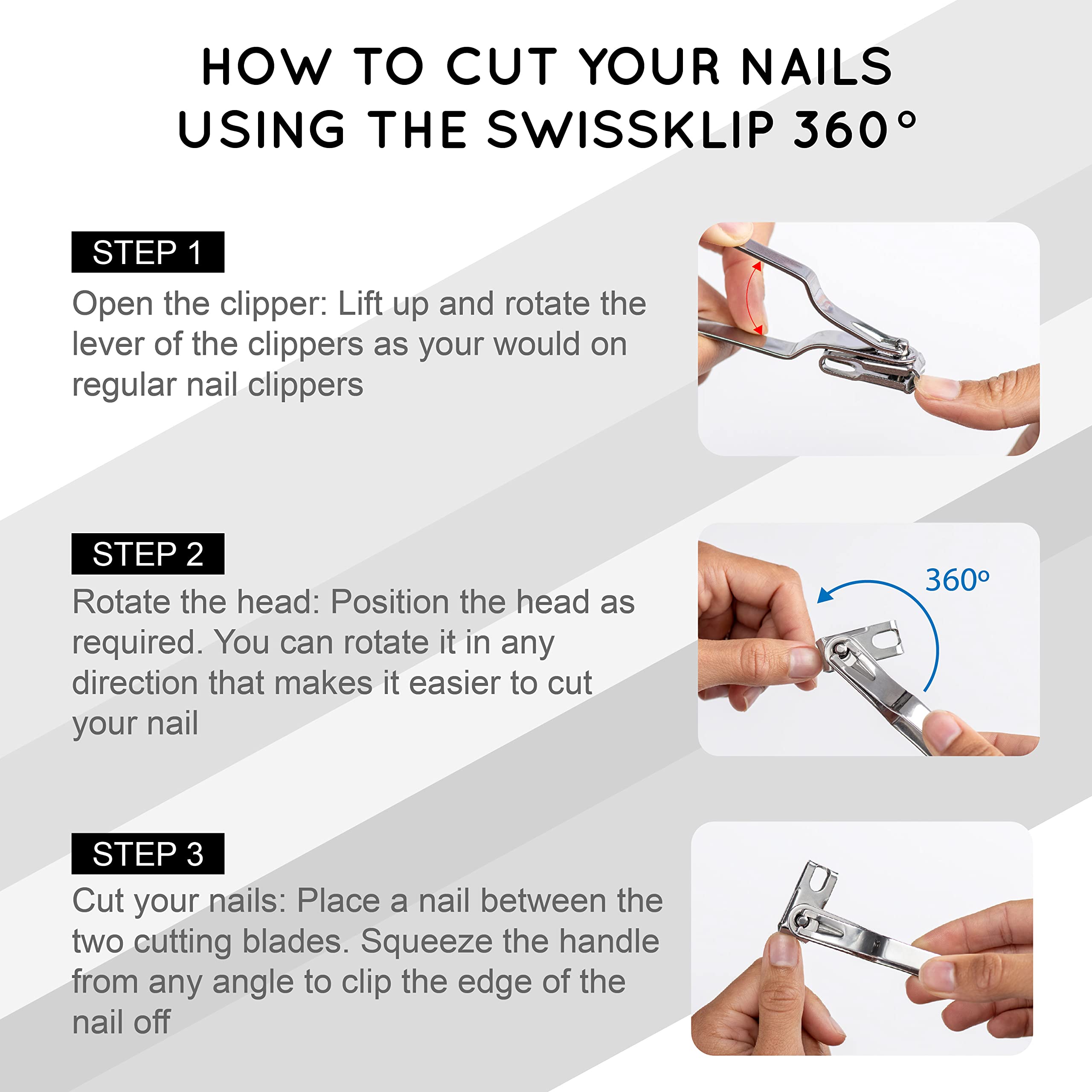Swissker German design quality-control ensures precise craftsmanship for confident grooming.