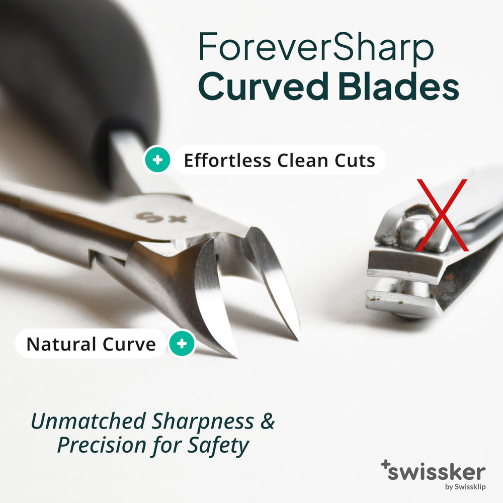 Swissklip clippers resting neatly on a table, demonstrating practical design.