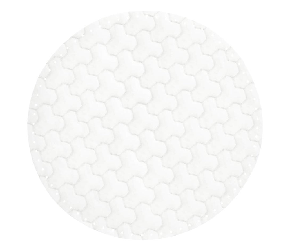 Swisspers Premium Cotton Rounds box stack 480-count visual emphasizing value.
