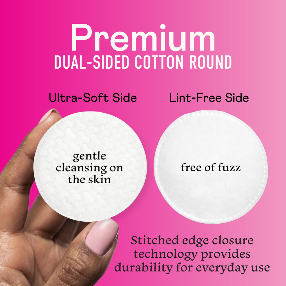 Swisspers rounds for toner application with even coverage