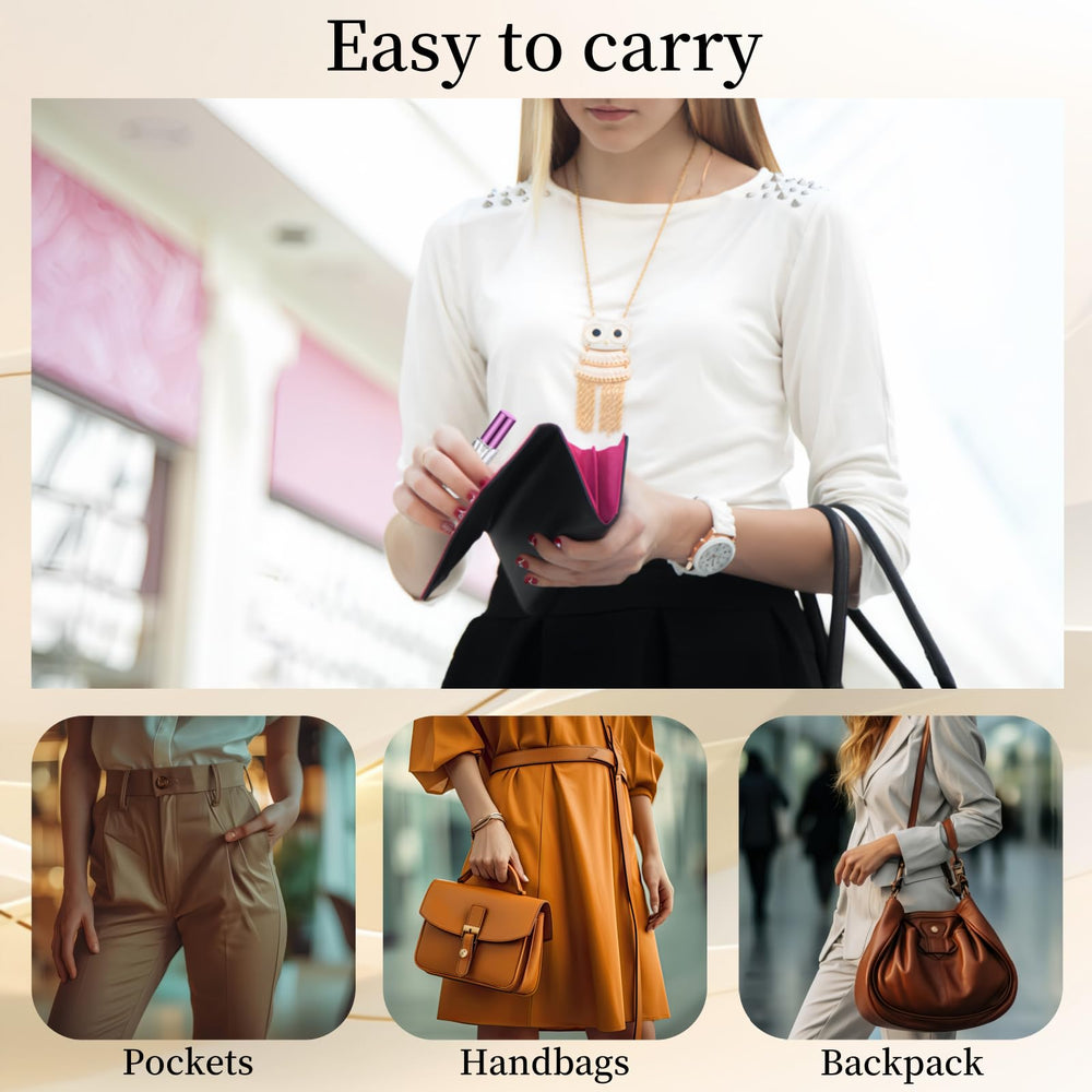 SWJLR multi-use bottle suits essential oils or toners for on-the-go care