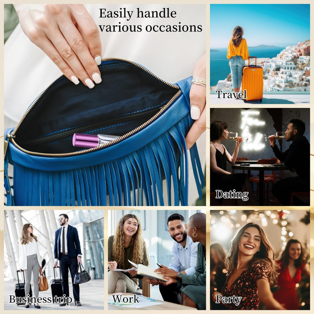 SWJLR portable travel bottle pack ready for commutes and trips