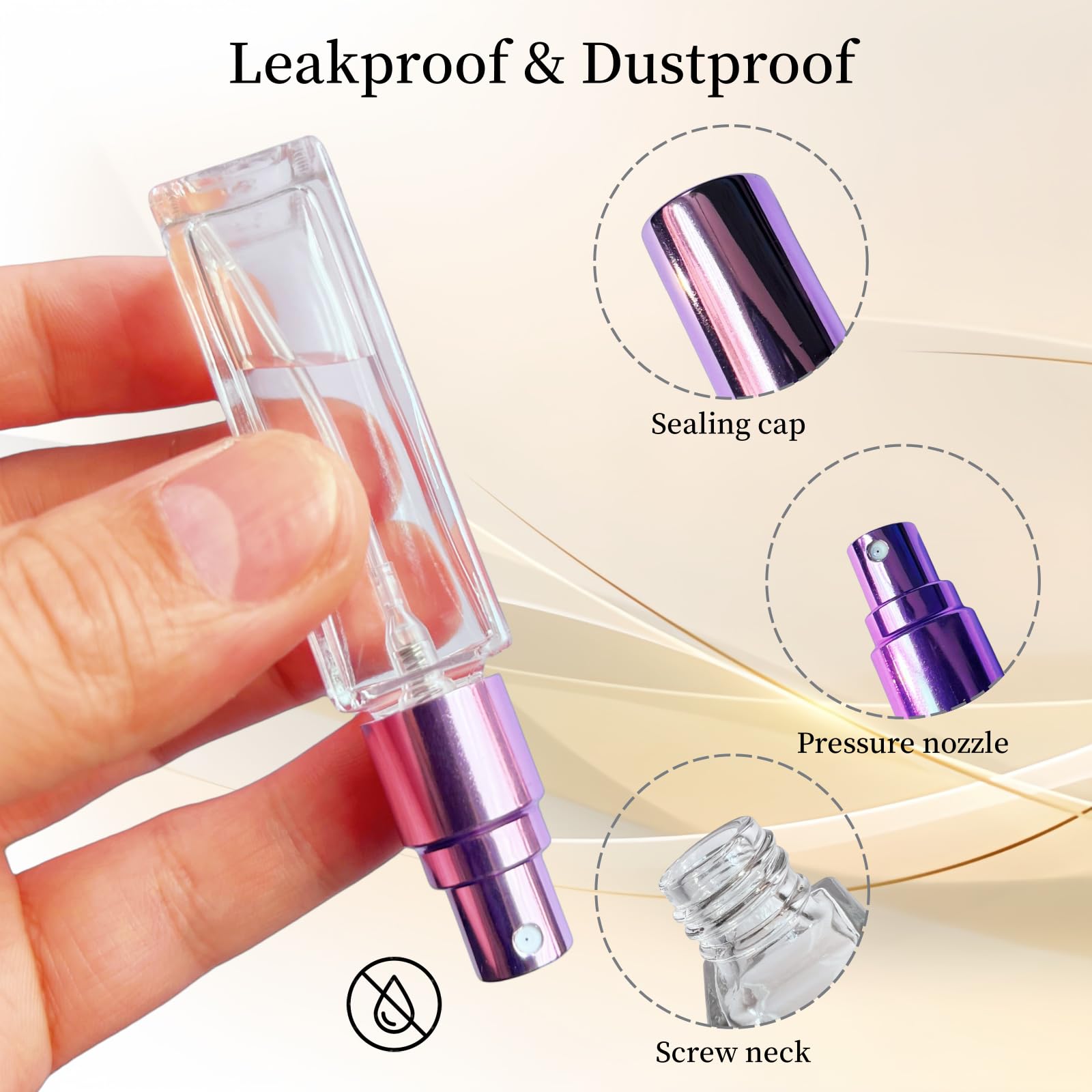 SWJLR refill kit includes pump, funnel, and dropper for mess-free refills