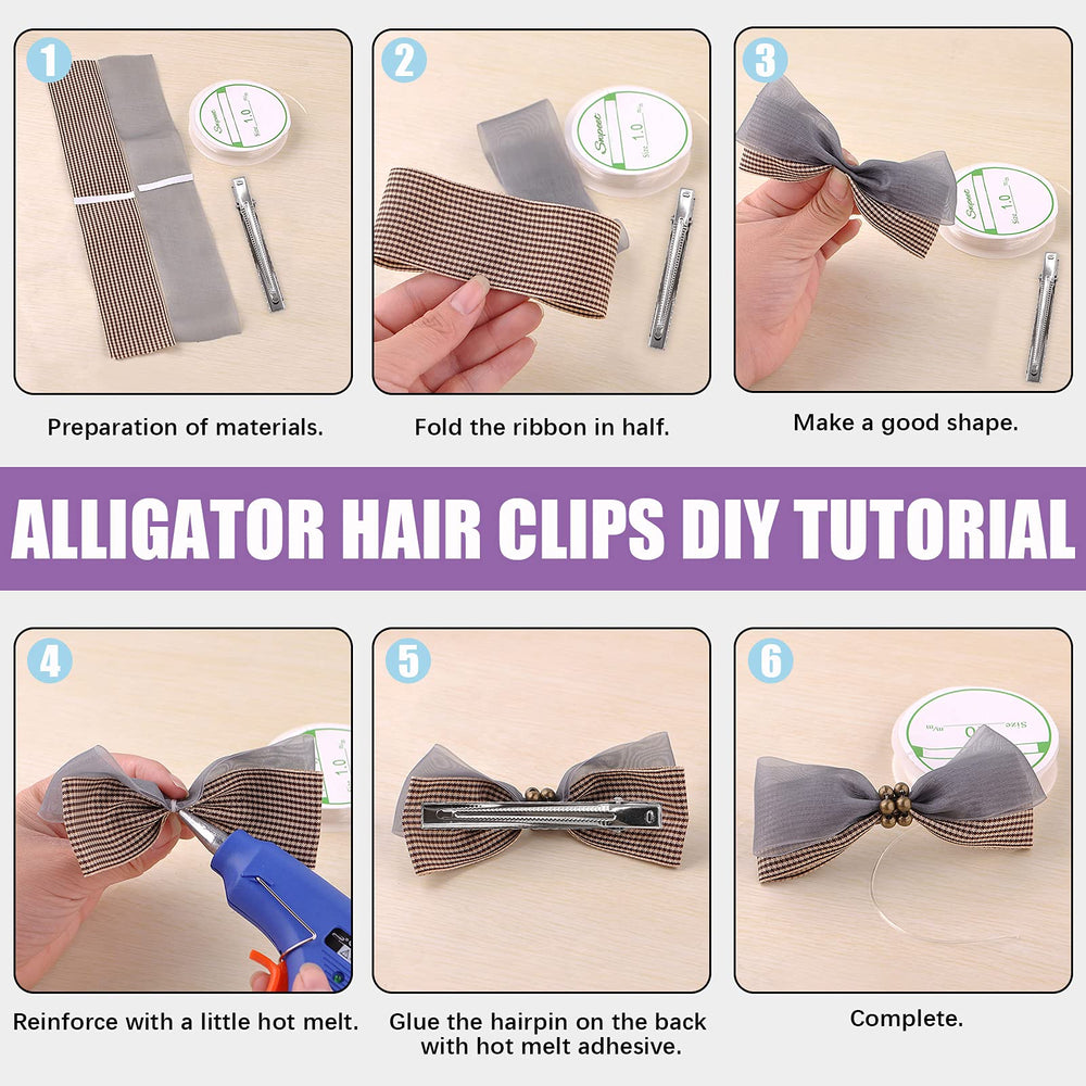Swpeet durable rust-resistant metal hair clips for daily use