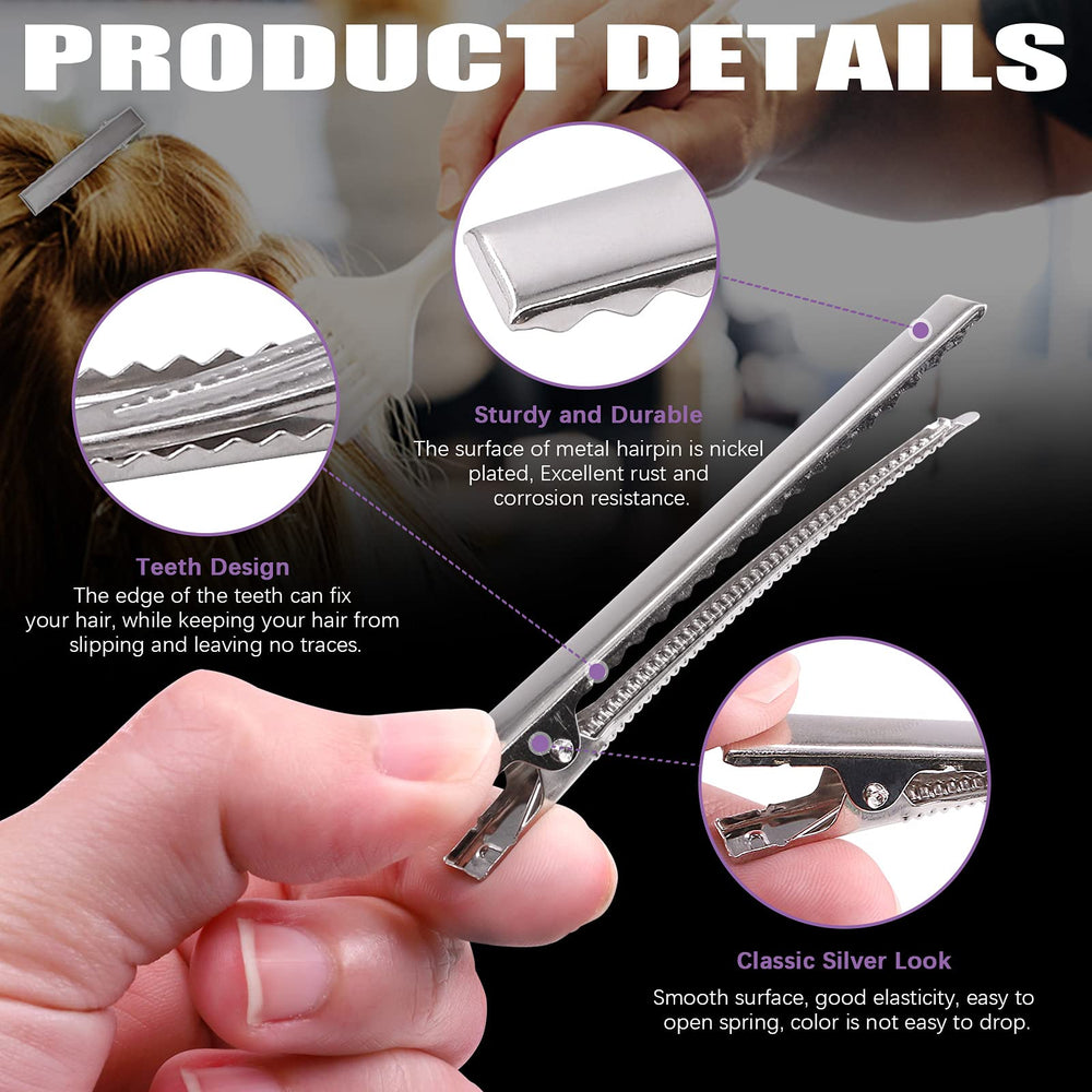 Swpeet varied sizes alligator clips set for precise sectioning