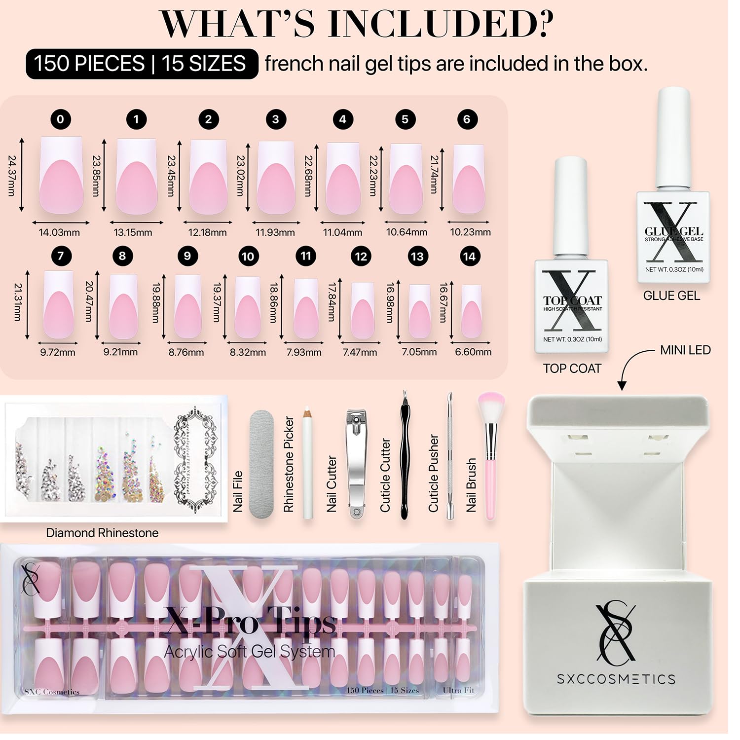 SXC nails durability and lightweight feel in a close-up view for everyday wear