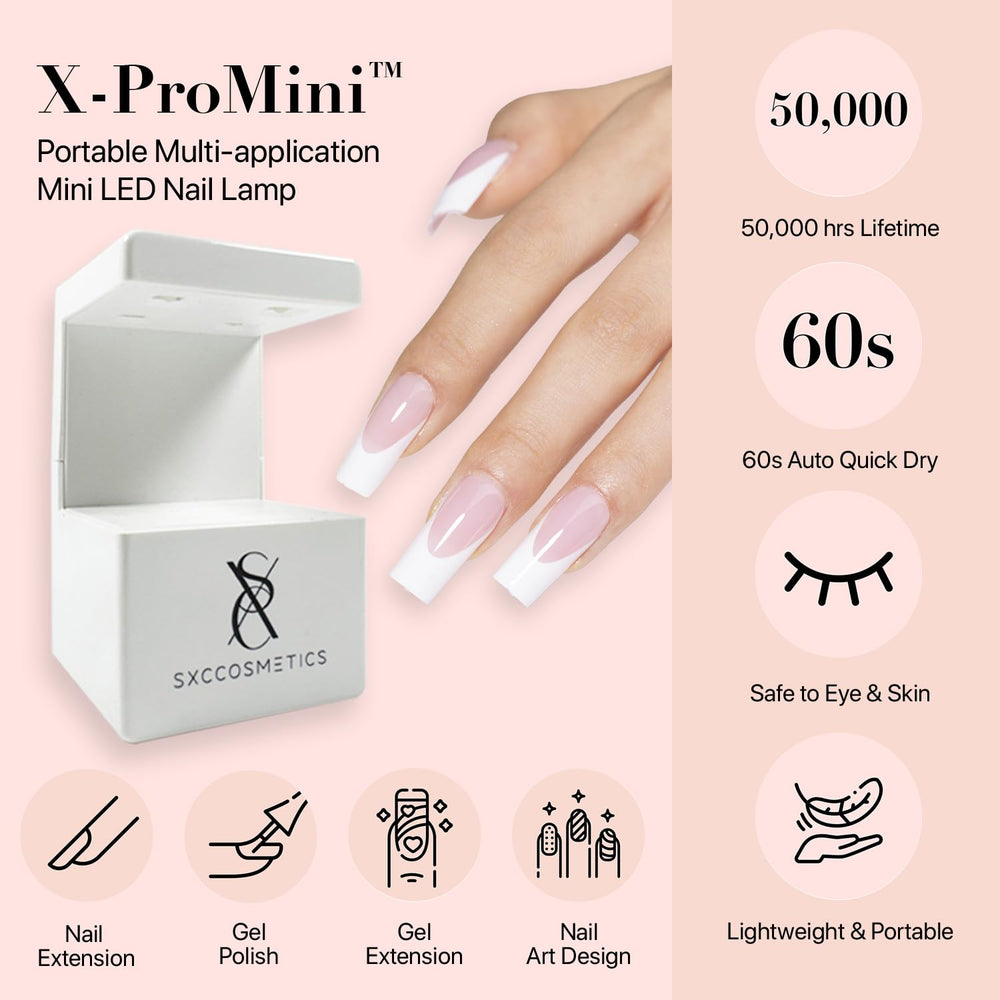 Reusable design of SXC ST117KIT nails enables multiple wearings.