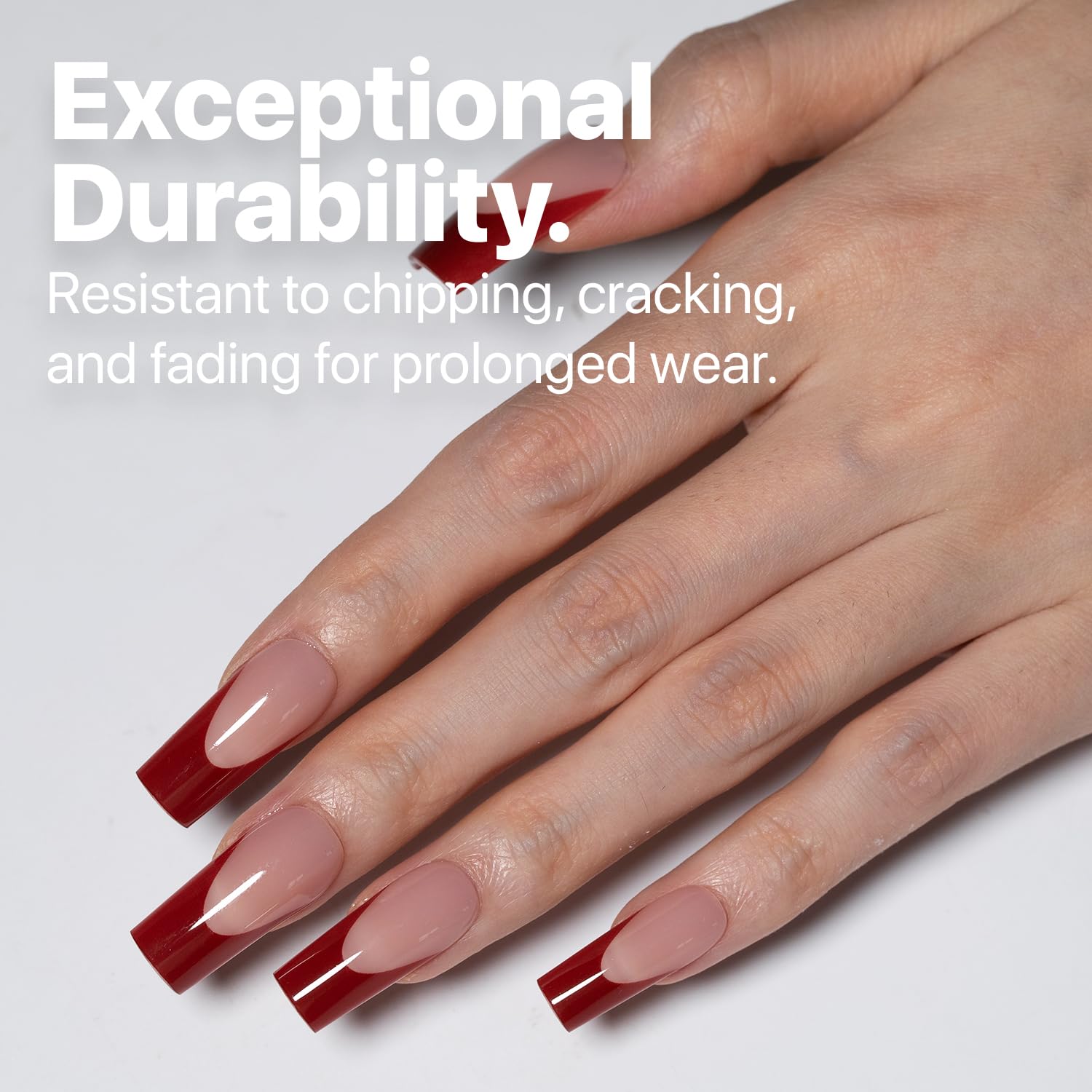 SXC Red Series 15 sizes to fit various nail shapes and widths