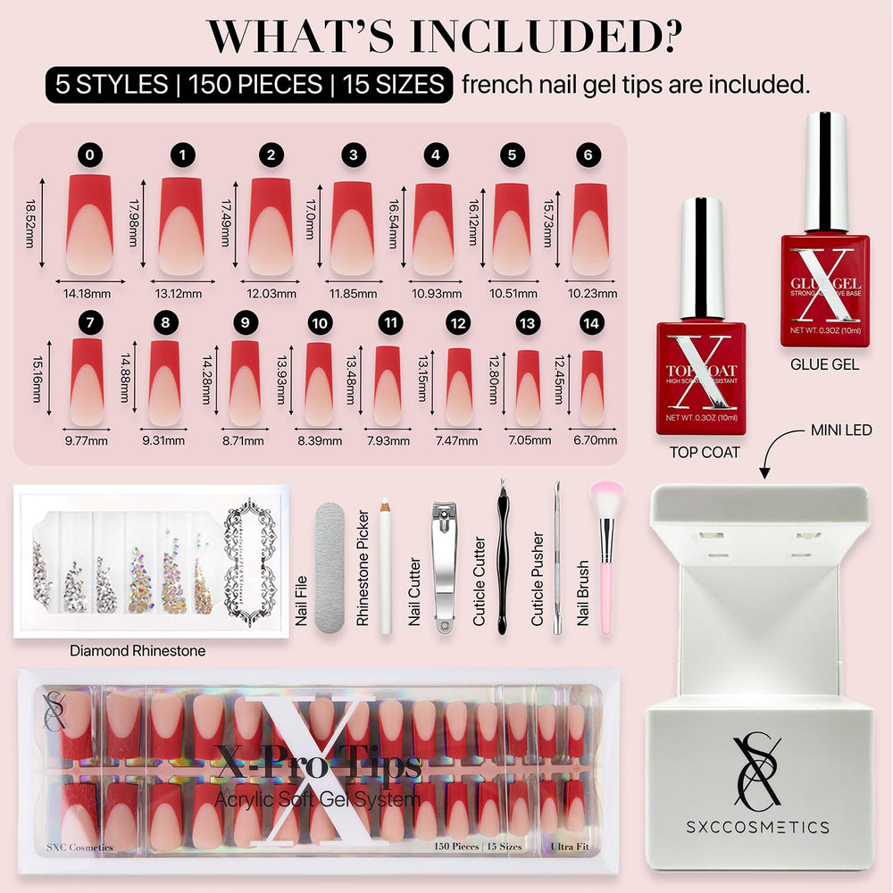 SXC X-Pro Tips starter kit image for precise, easy application