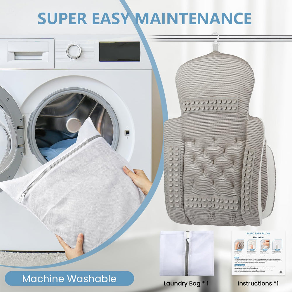 sxiiro laundry bag and built-in hooks simplify care and quick storage