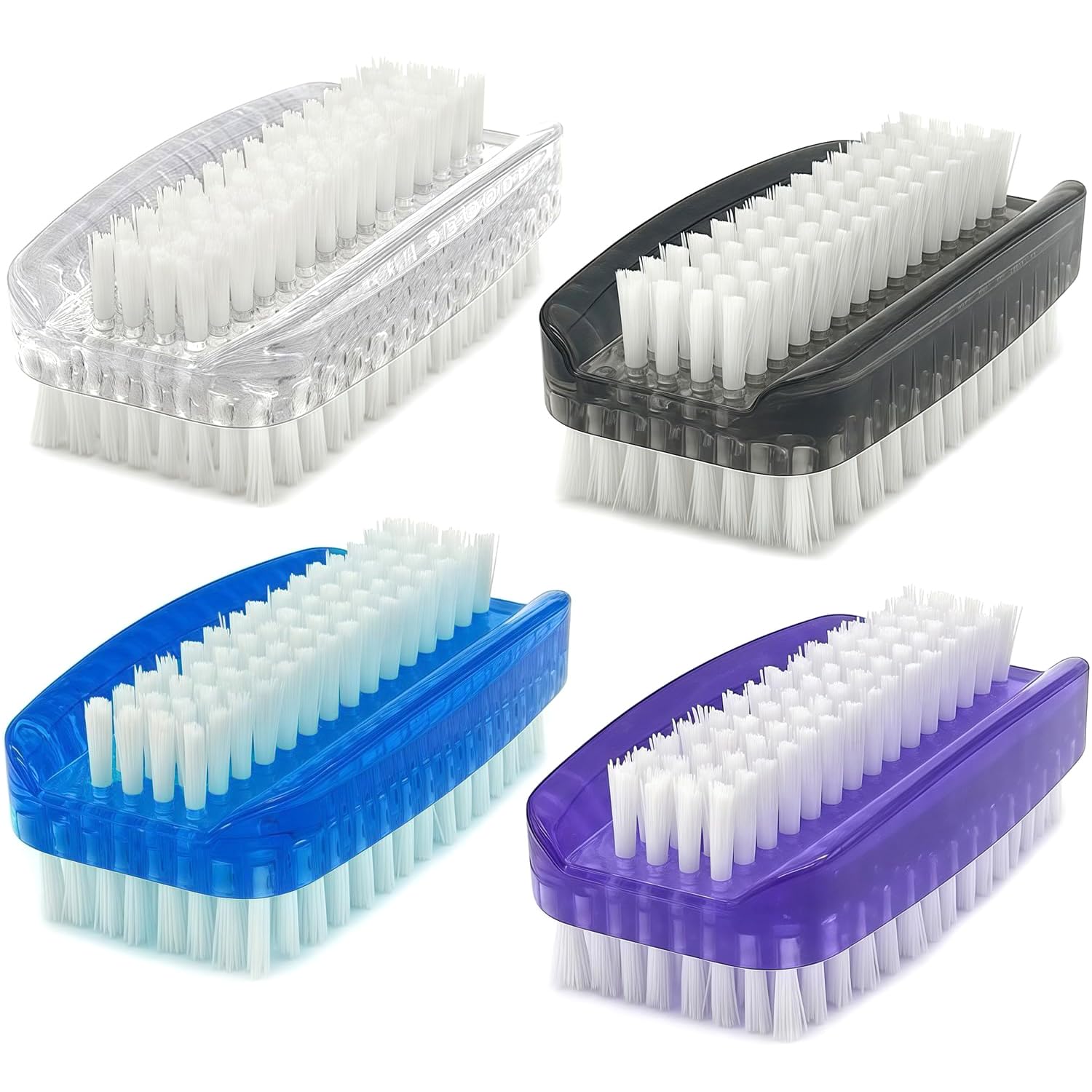 Sxmqhy two-sided nail brush cleans fingernails thoroughly for easy hand hygiene