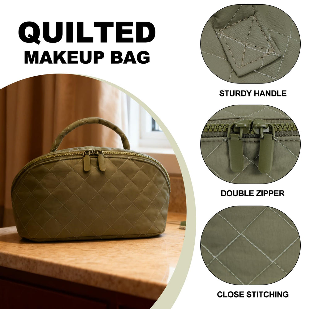 SXS LACONIC makeup bag uses durable fabric that resists daily wear.