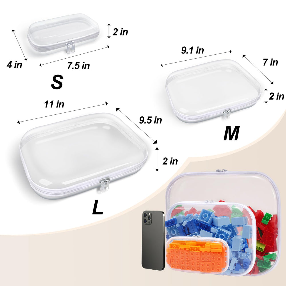 SXS LACONIC medium pouch organized for small toys storage and quick access.