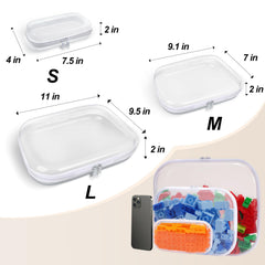 SXS LACONIC medium pouch organized for small toys storage and quick access.