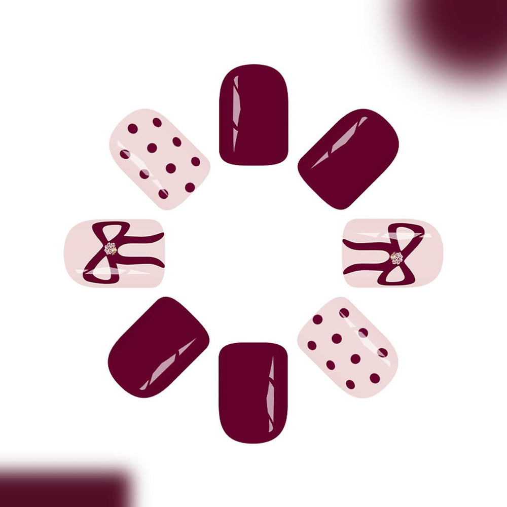 SYPAFG Jelly glue stickers enable gentle, removable wear for reusing nails across events.