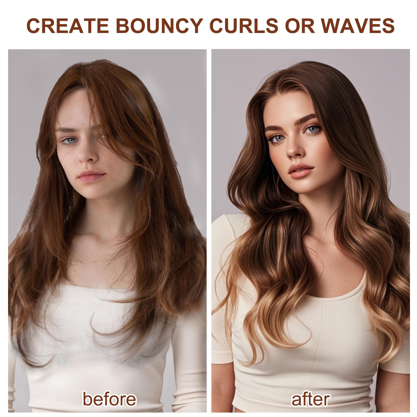 Sygbttq curling-wave results showcasing natural voluminous curls