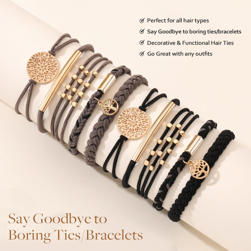 SYGY boho hair ties style 6 decorative bracelet look with day-to-day use