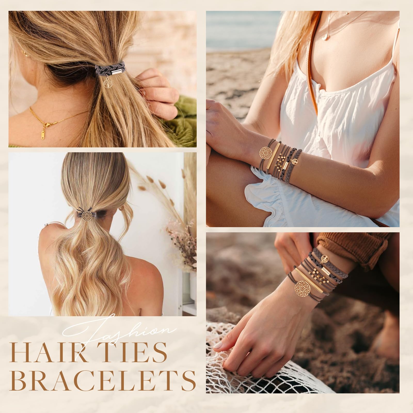 SYGY boho hair ties style 7 easy to mix and match with outfits