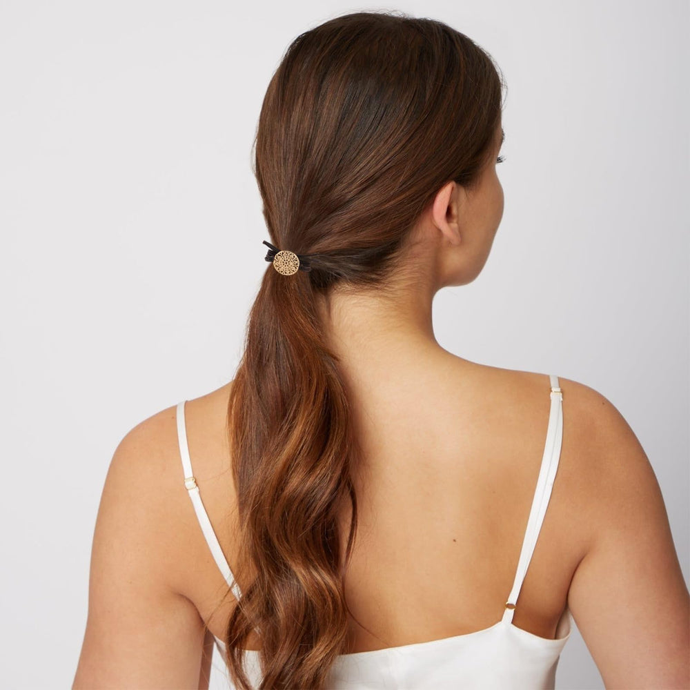 SYGY hair tie bracelets worn on wrist for polished style