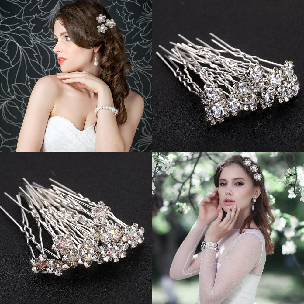 Syhood rhinestone bridal pin enhances party and ceremony looks